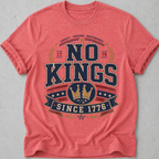No Kings Varsity T-shirt