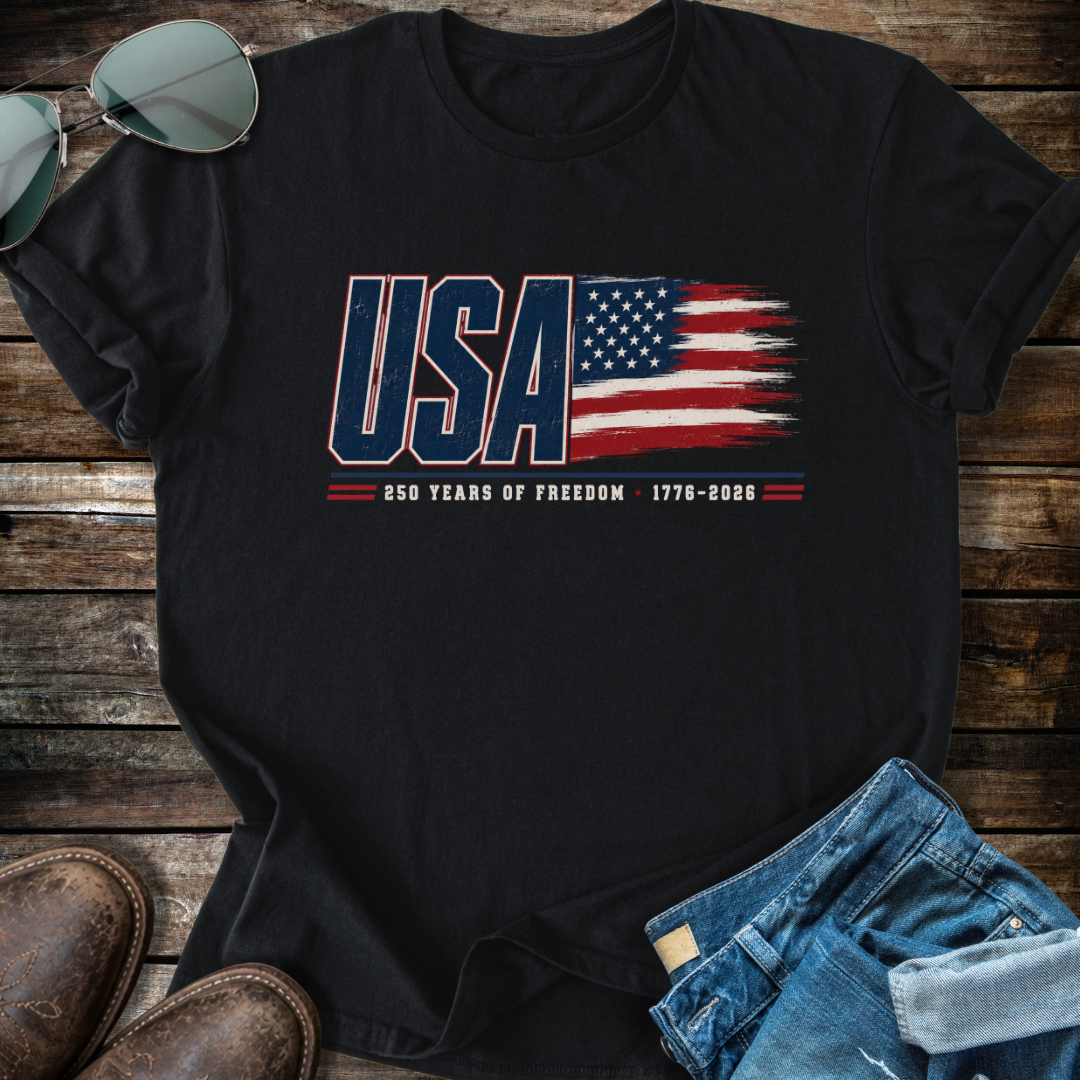 USA Flag   T-shirt