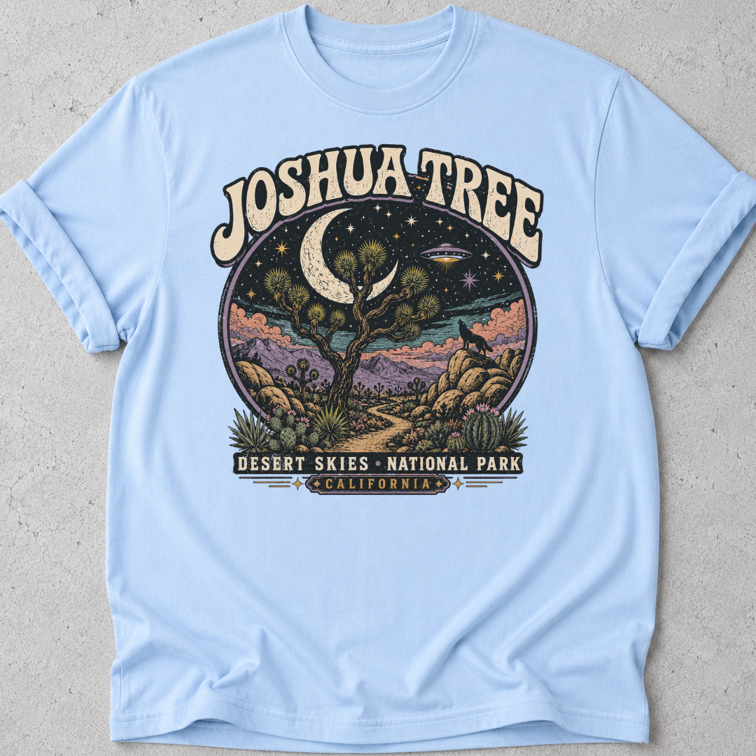 Joshua Tree Park Retro T-Shirt