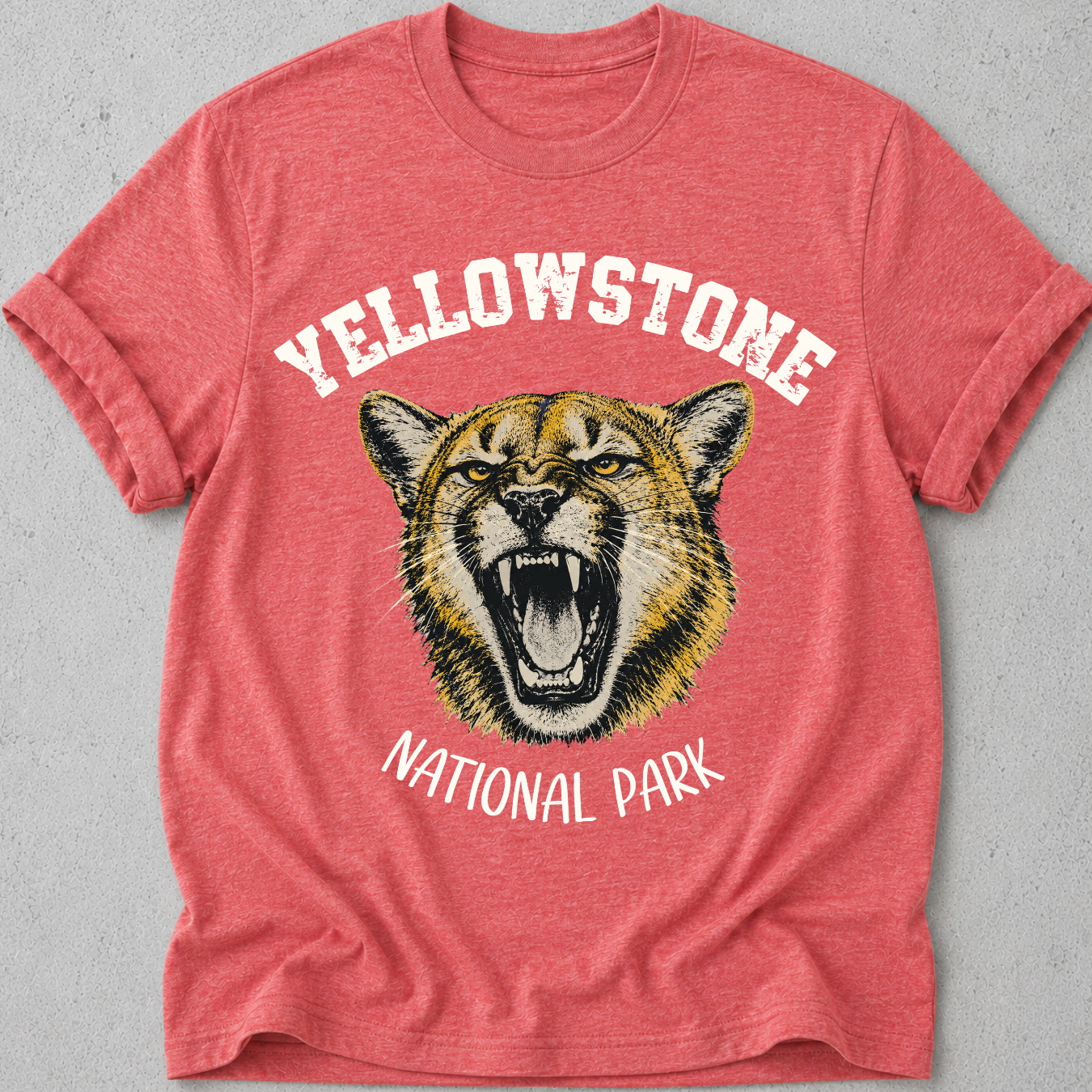 Yellowstone Mountain Lion  T-Shirt