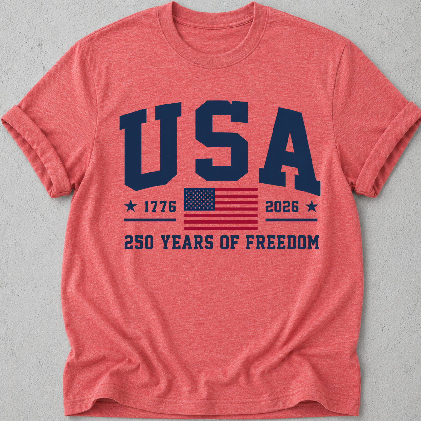 USA 250 Collegiate   T-Shirt