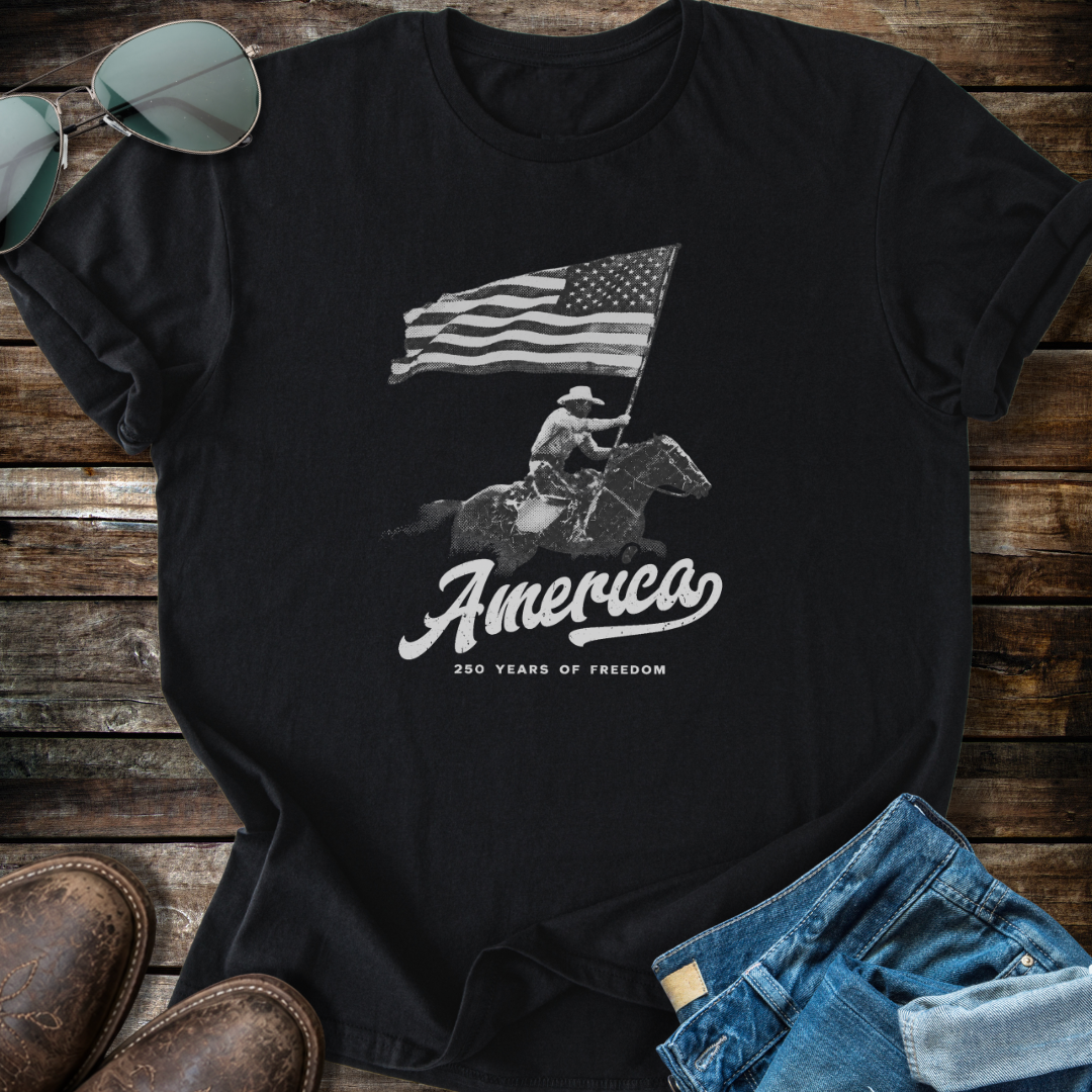 Patriotic Cowboy T-Shirt