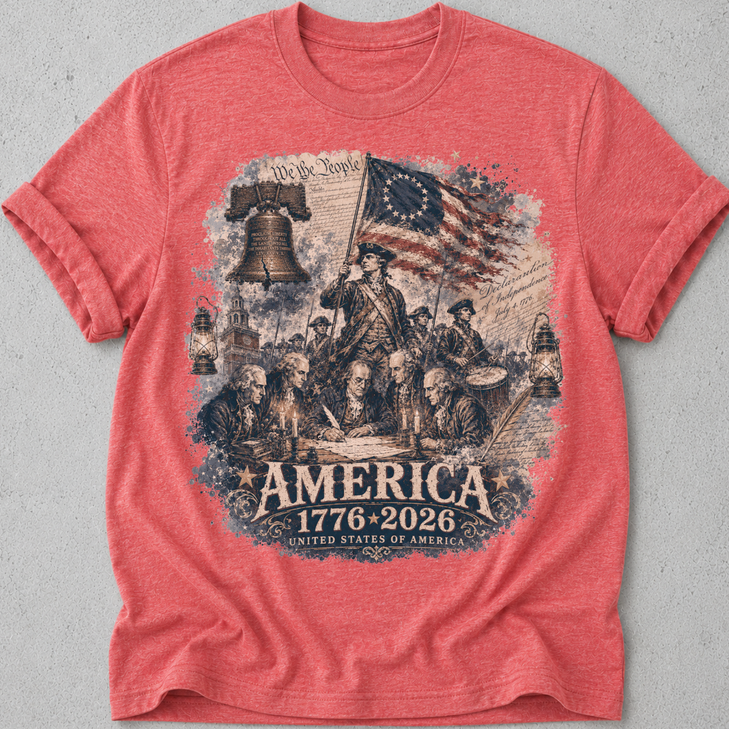 Vintage Annniversity 1776 T-Shirt