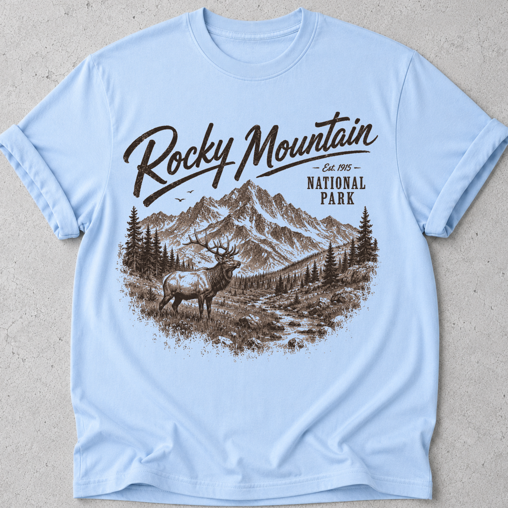 Rocky Mountain  Vintage  T-Shirt