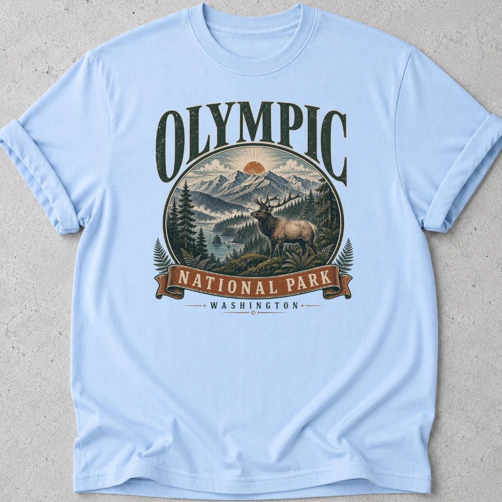Olympic Vintage Graphic T-Shirt