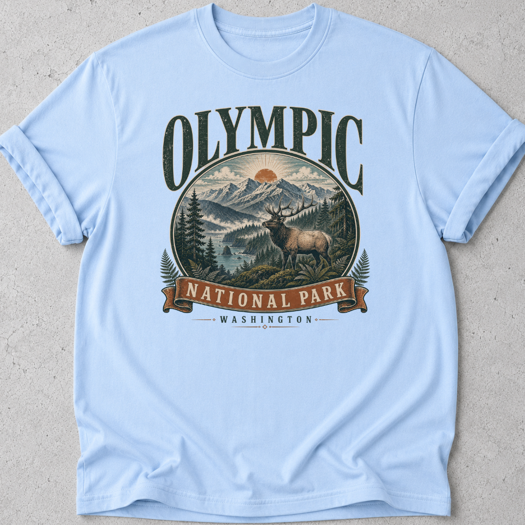 Olympic Vintage Graphic T-Shirt