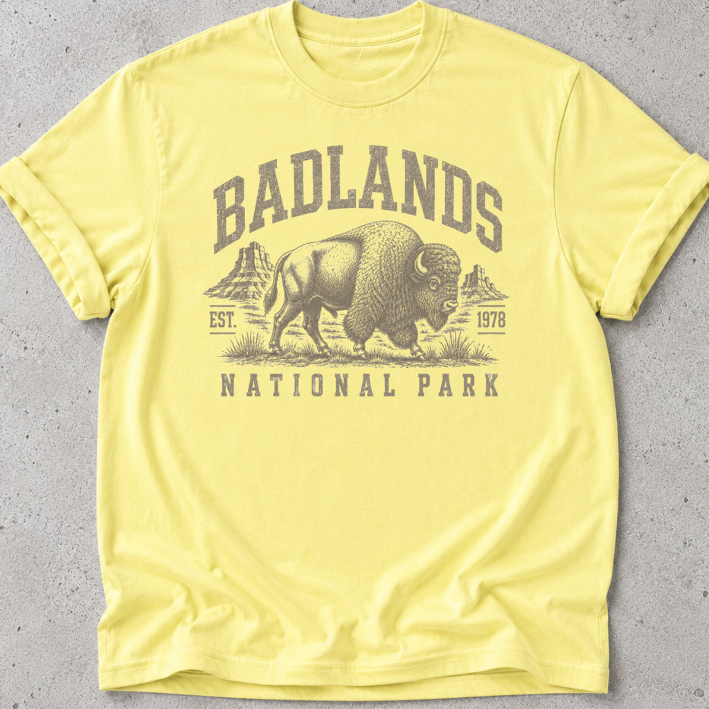 Badlands Bison T-shirt