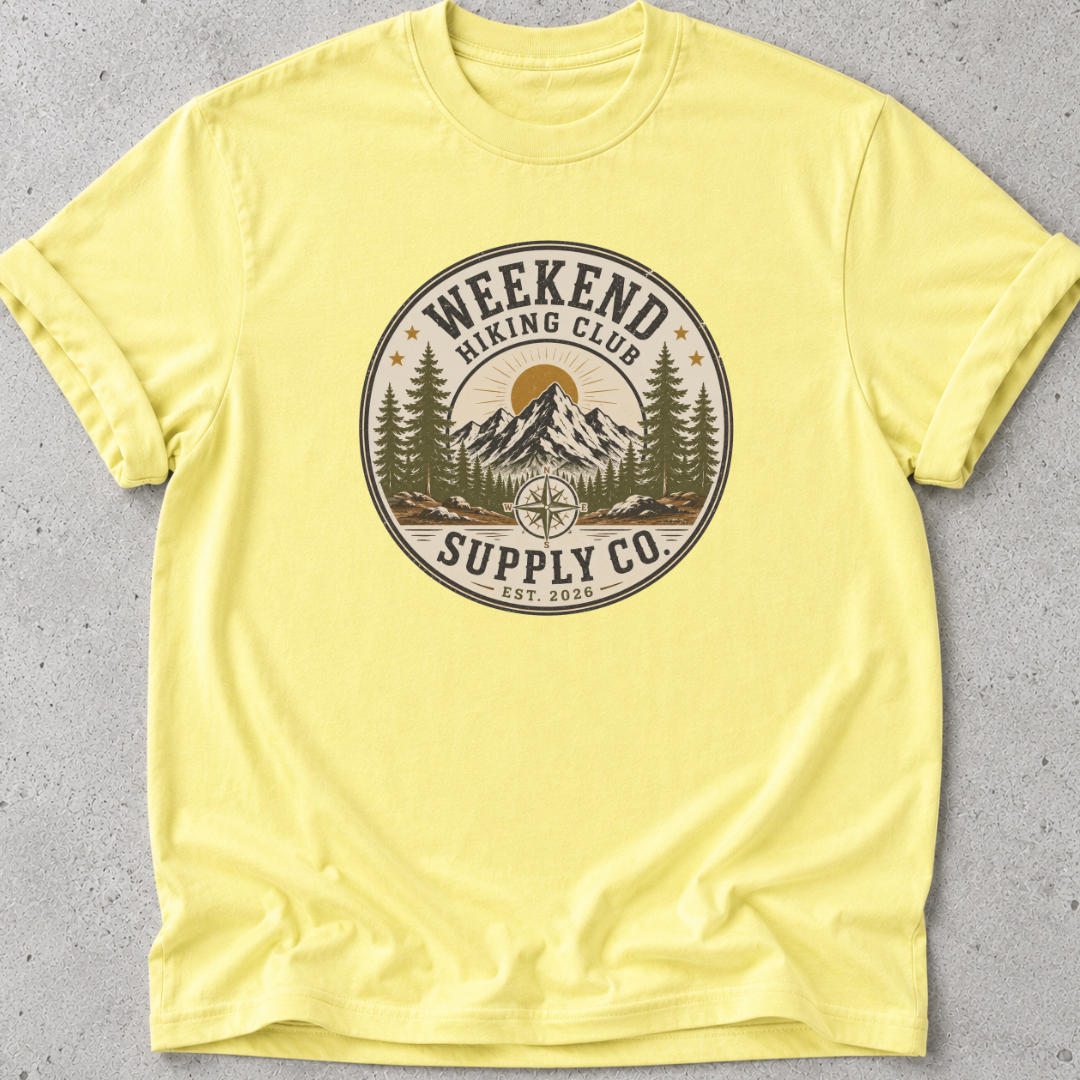 Weekend Hiking Supply Co. T-shirt