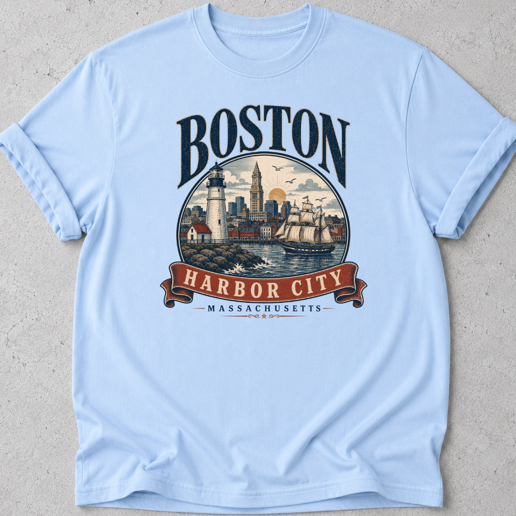 Boston Vintage Graphic T-shirt