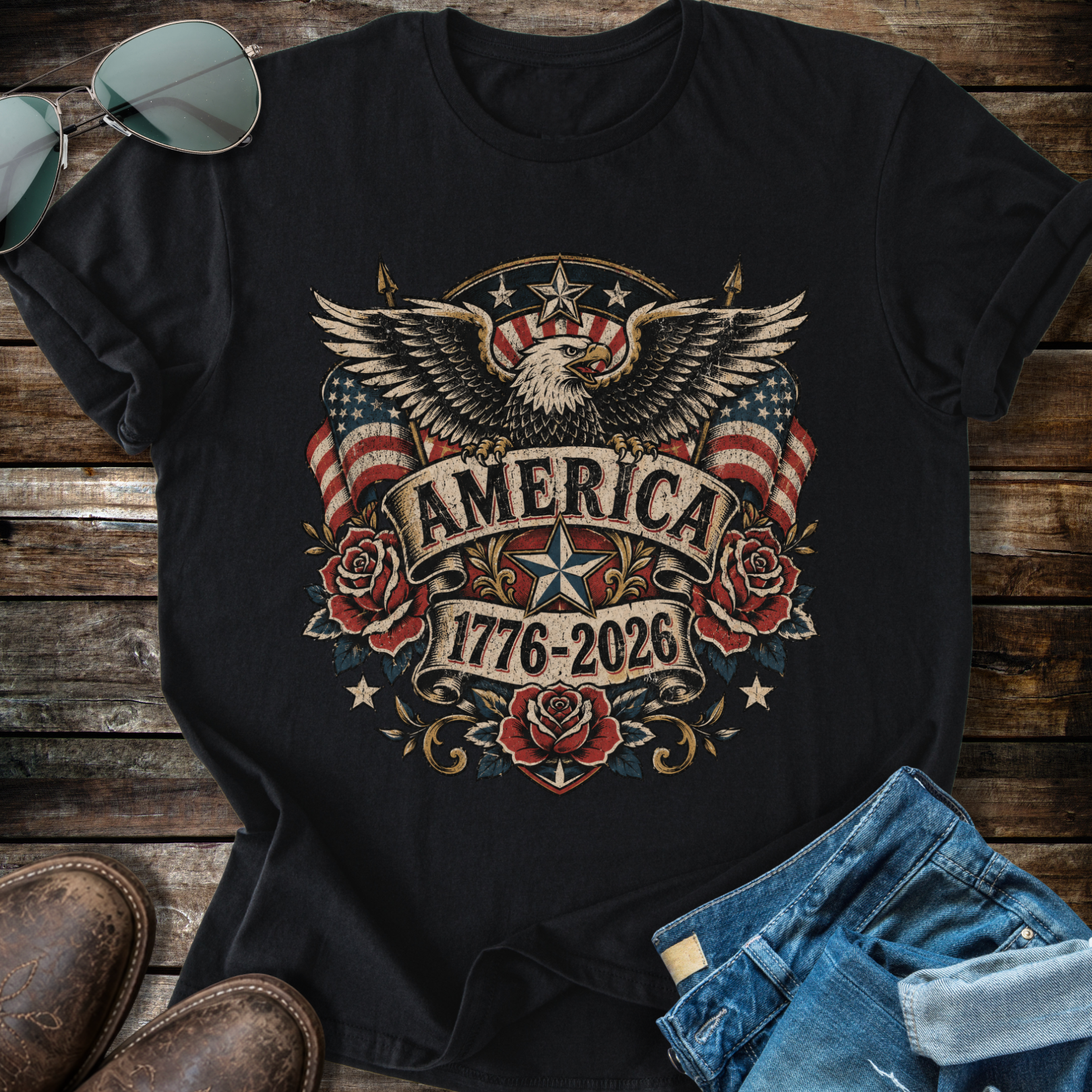 USA Rose 250 T-Shirt