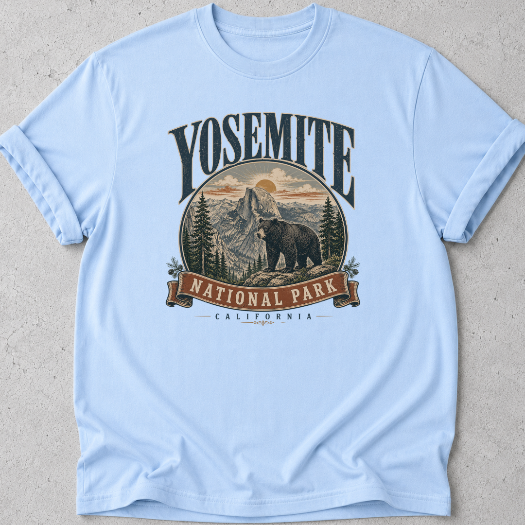 Yosemite  Bear Graphic T-shirt