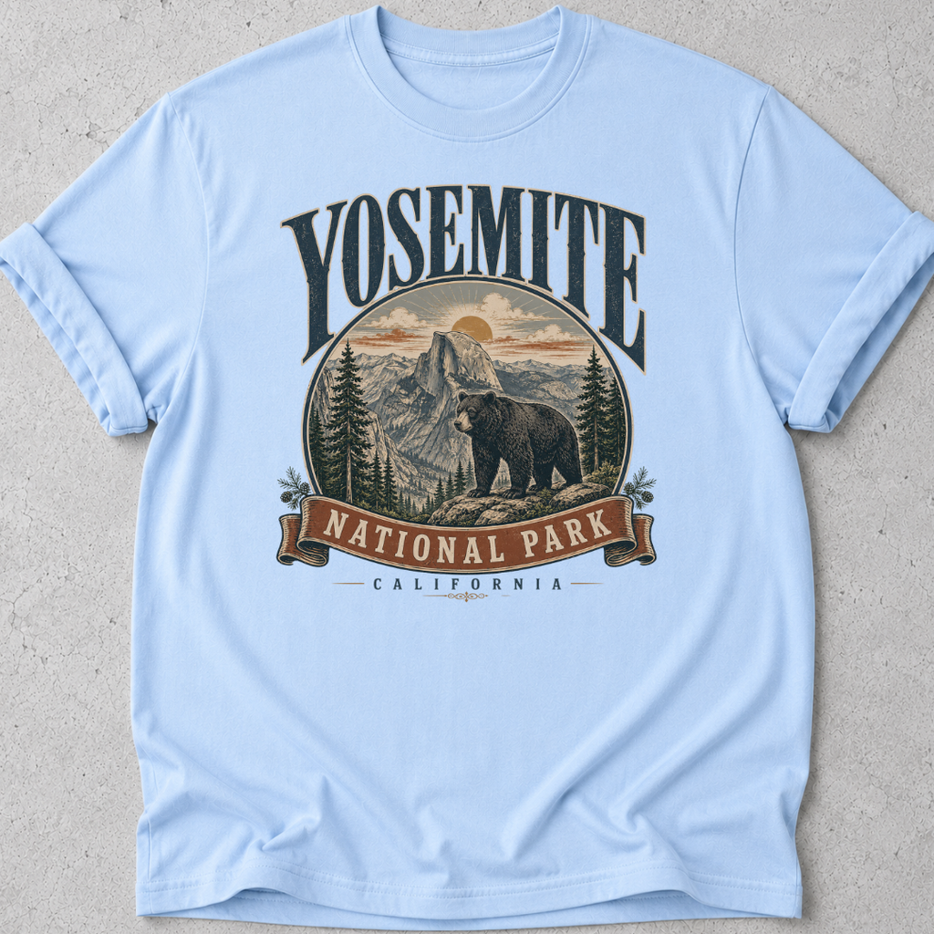 Yosemite  Bear Graphic T-shirt