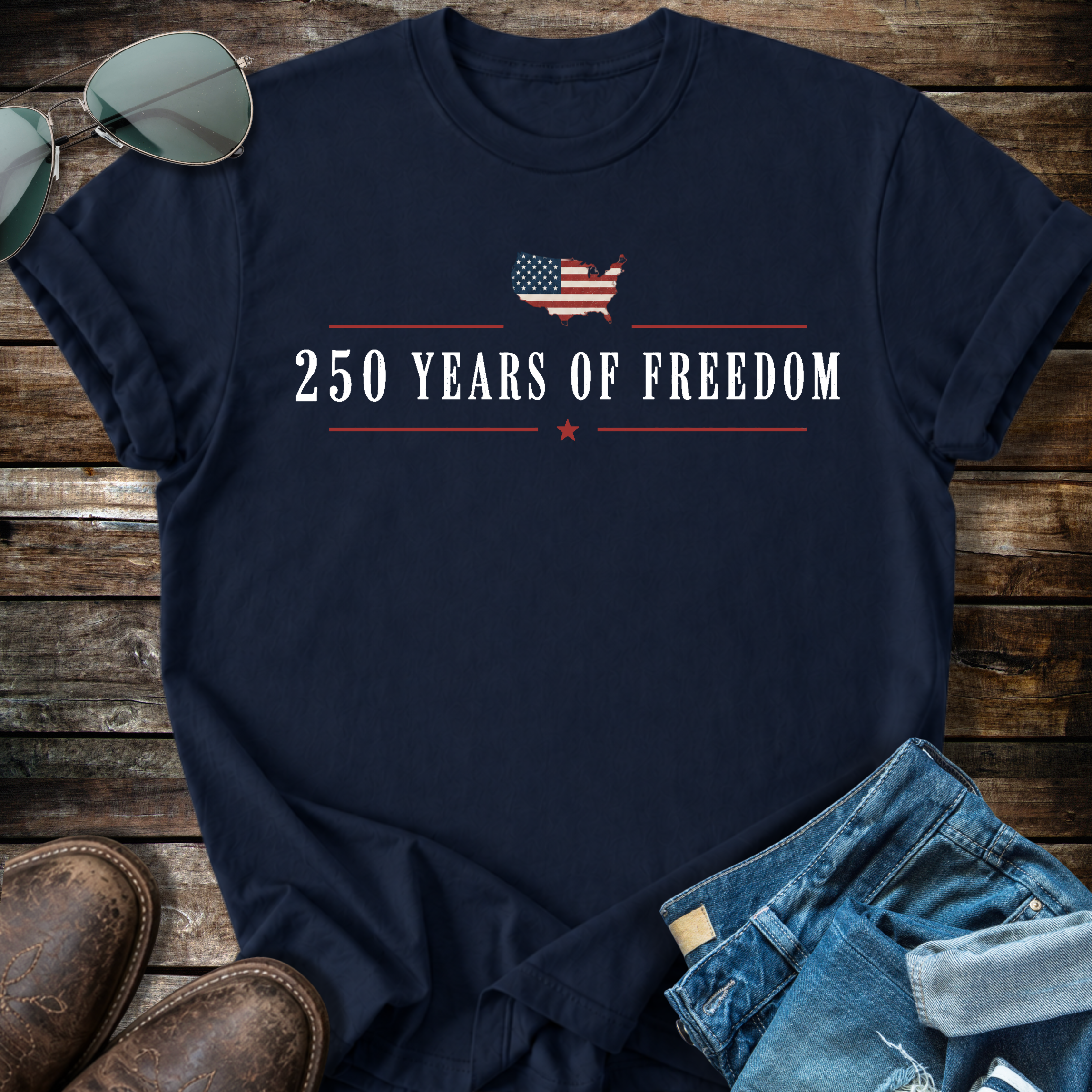 250 Years of Freedom T-shirt