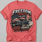 Muscle Car USA 1776  T-Shirt