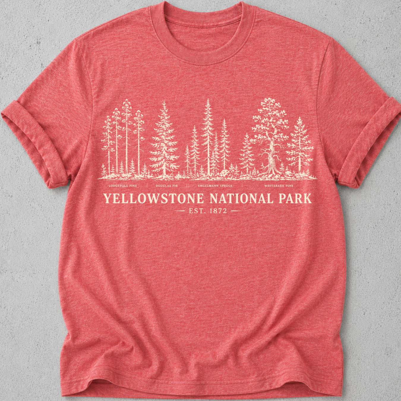 Yellowstone Trees T-Shirt