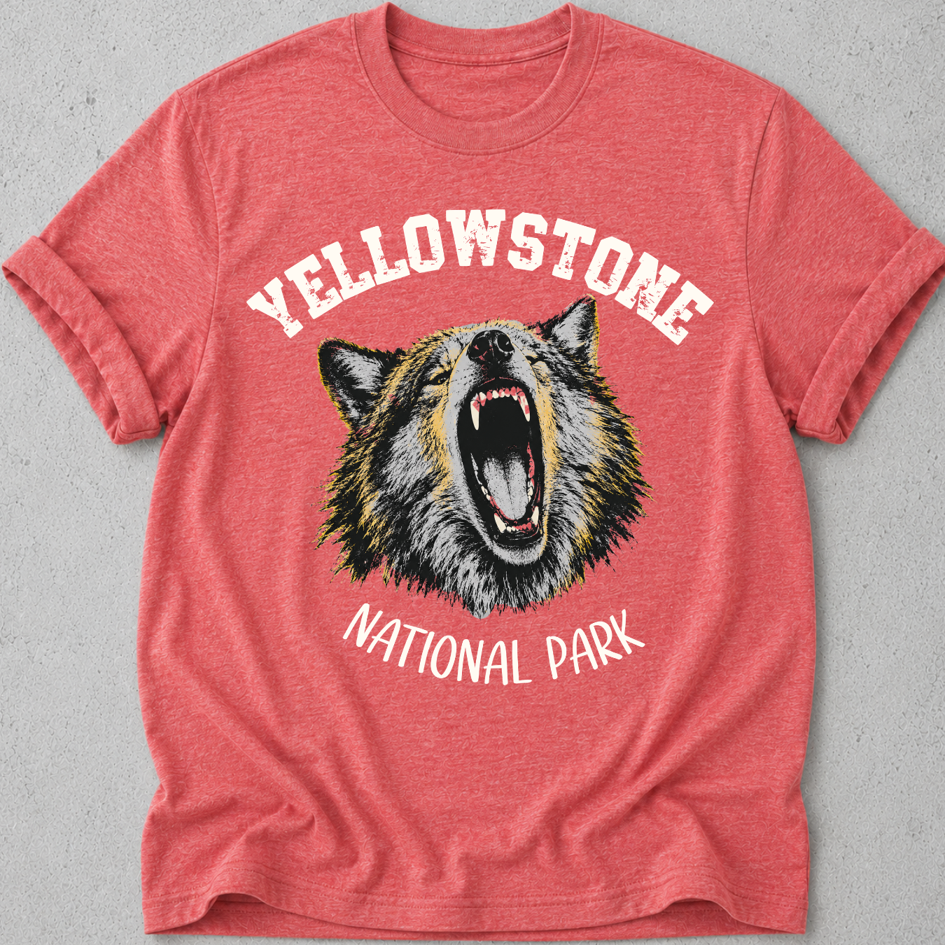 Yellowstone Wolf  T-Shirt