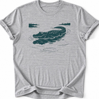 Alligator  Reflection T-shirt