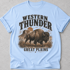 Western Thunder Bison T-Shirt