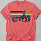 Boston Retro Sun T-Shirt