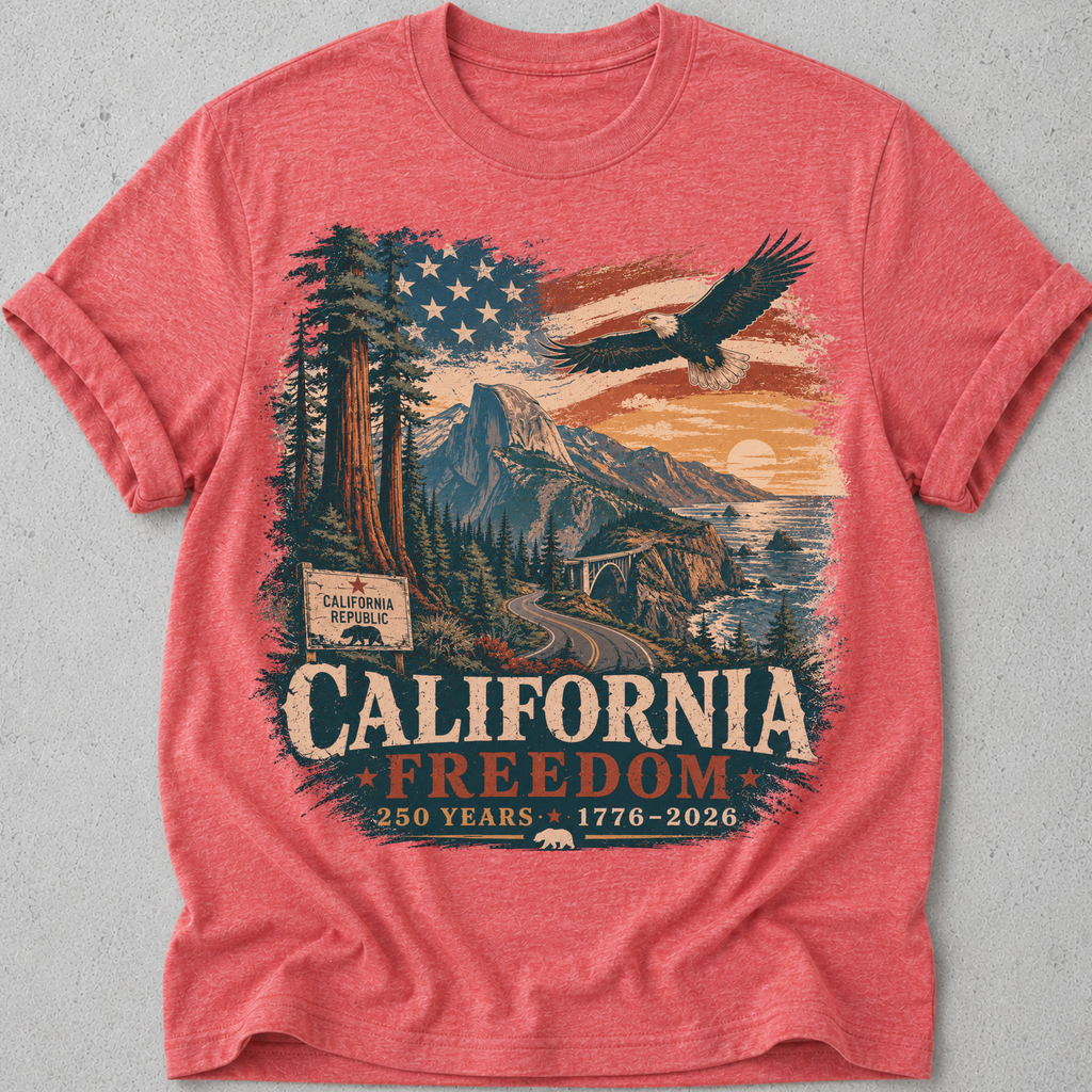 California Freedom  T-Shirt