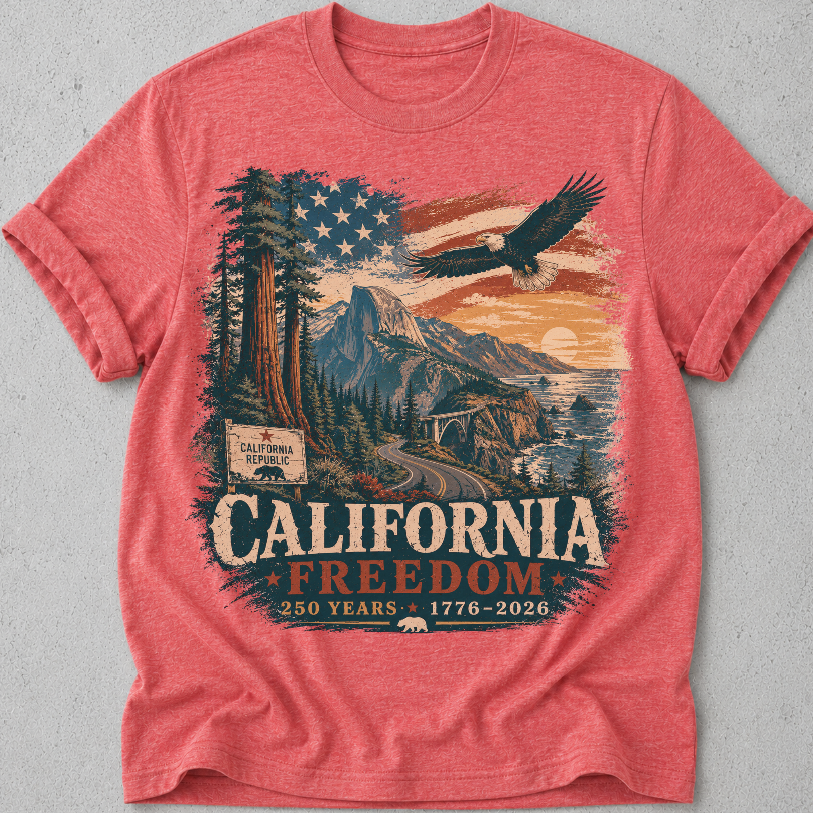 California Freedom  T-Shirt
