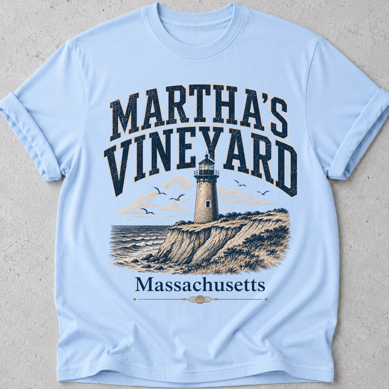 Marthas Vineyard Mass.  T-Shirt