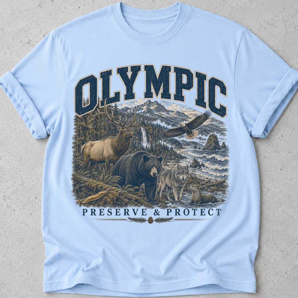 Olympic  Preserve & Protect  T-Shirt
