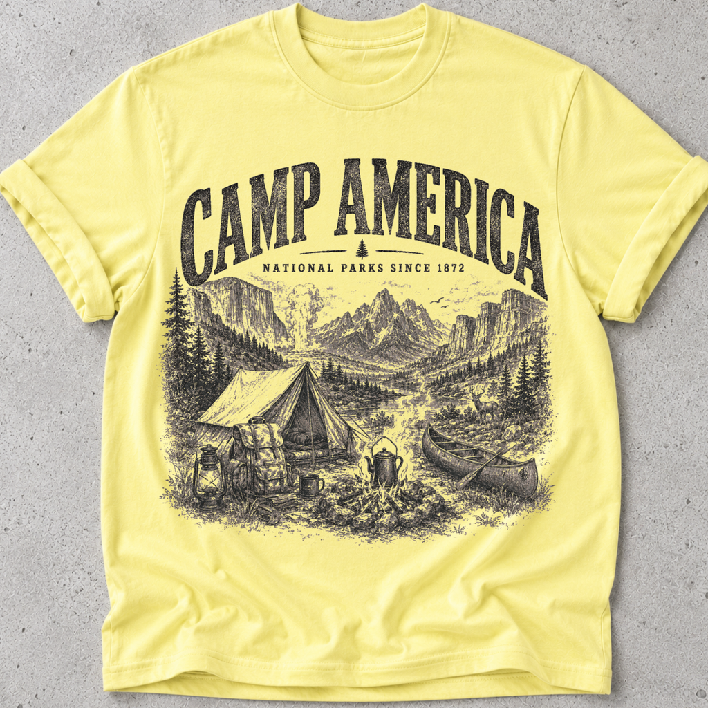 Camp America National Parks T-Shirt