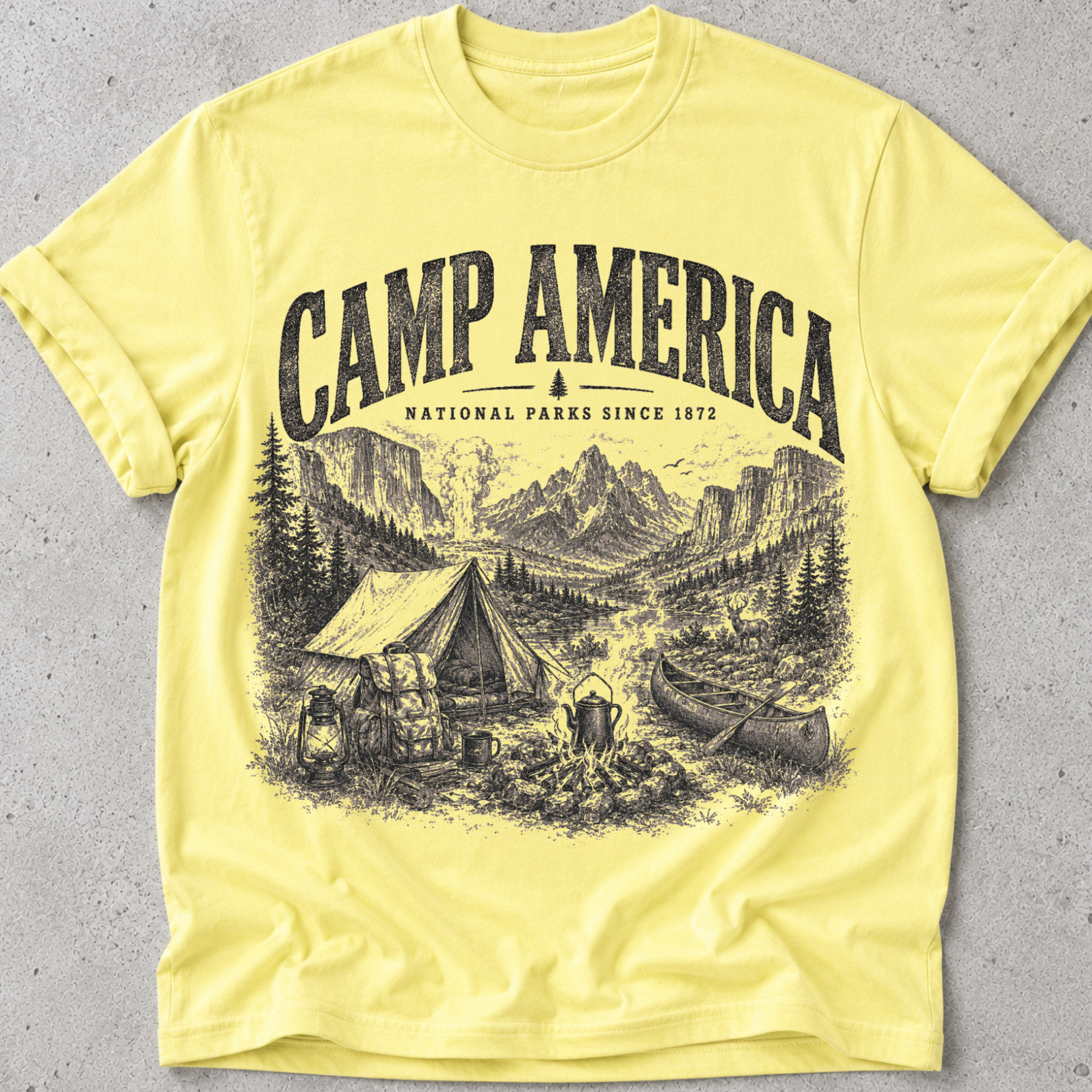 Camp America National Parks T-Shirt
