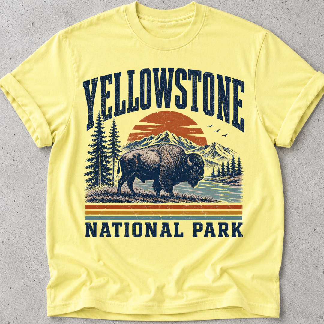 Yellowstone Retro T-Shirt
