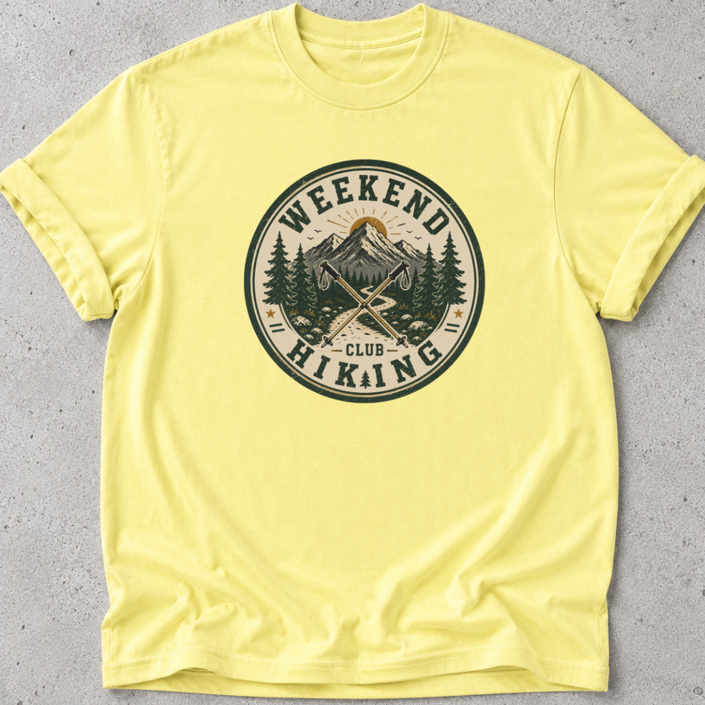 Weekend Hiking Club  T-shirt