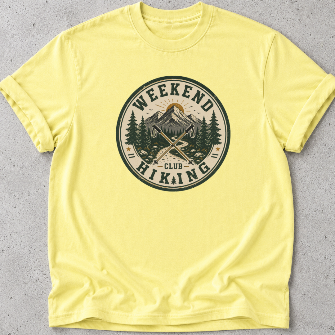 Weekend Hiking Club  T-shirt
