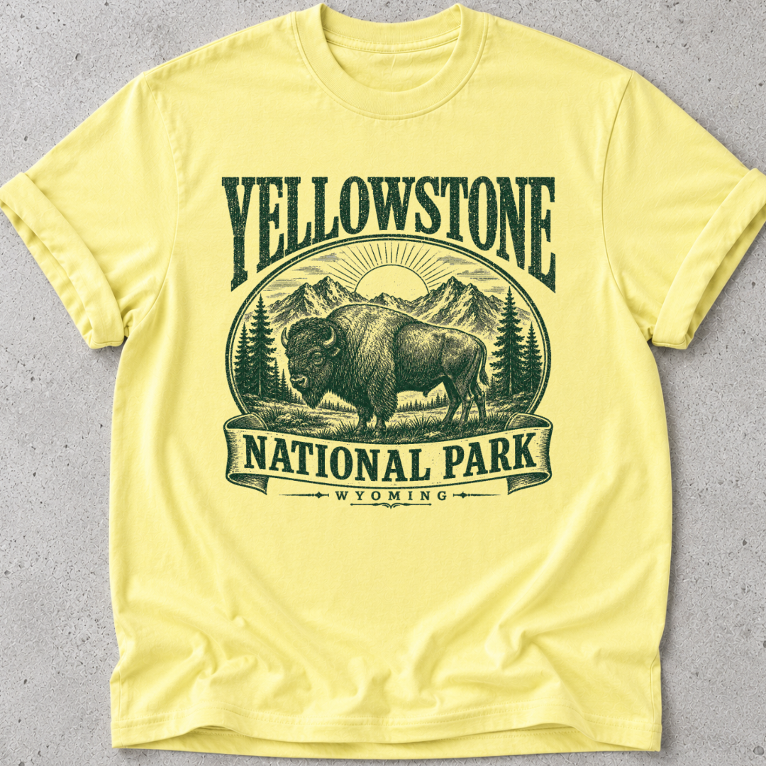 Yellowstone Retro T-shirt