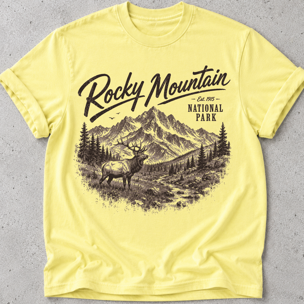 Rocky Mountain  Vintage  T-Shirt