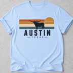 Austin Retro Sun T-Shirt