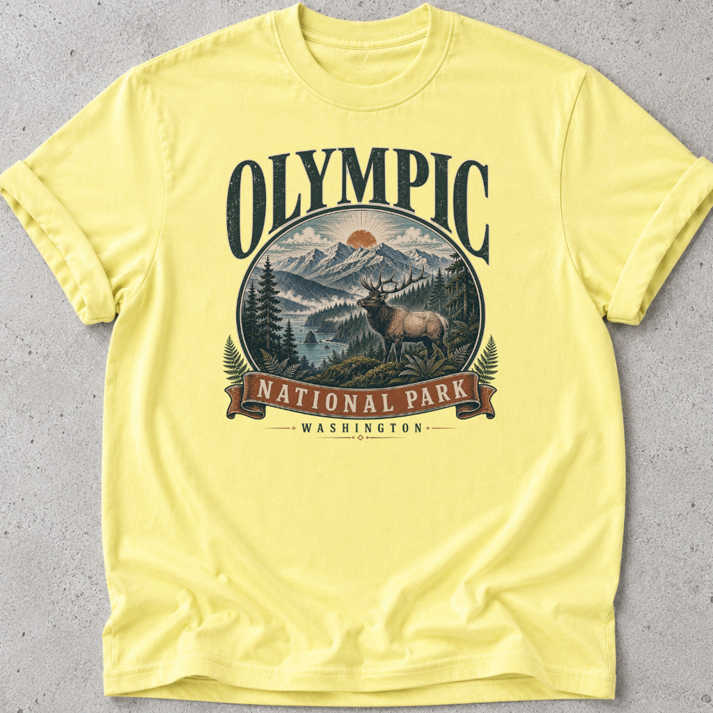 Olympic Vintage Graphic T-Shirt