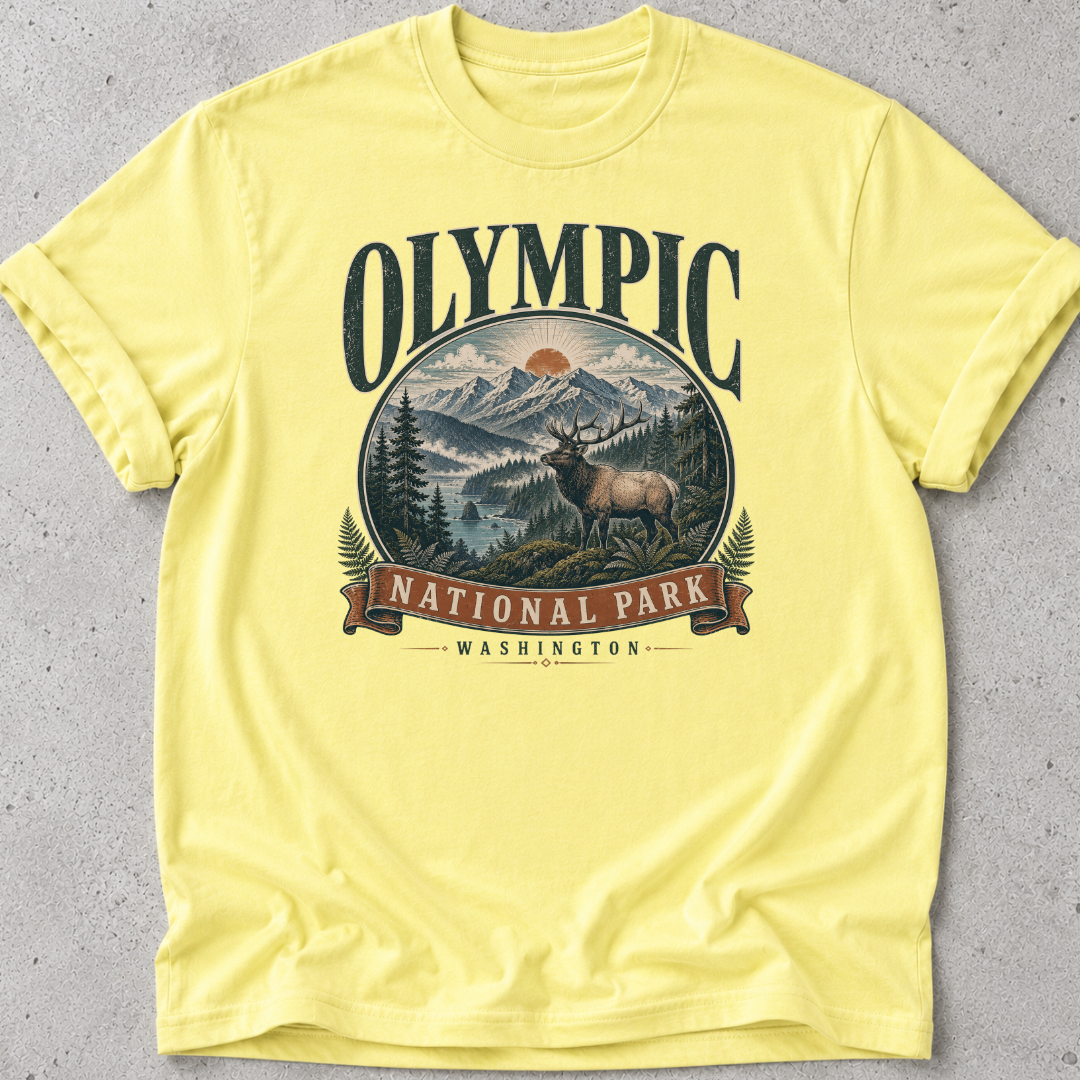 Olympic Vintage Graphic T-Shirt