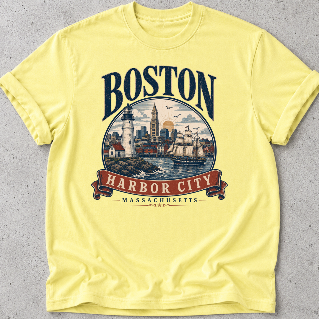 Boston Vintage Graphic T-shirt
