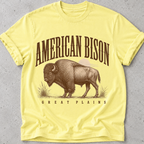 American Bison Great Plains T-Shirt