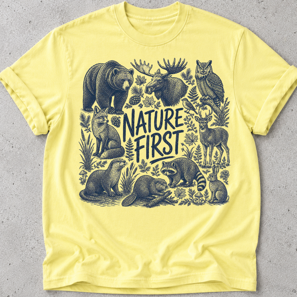 Nature First  T-Shirt