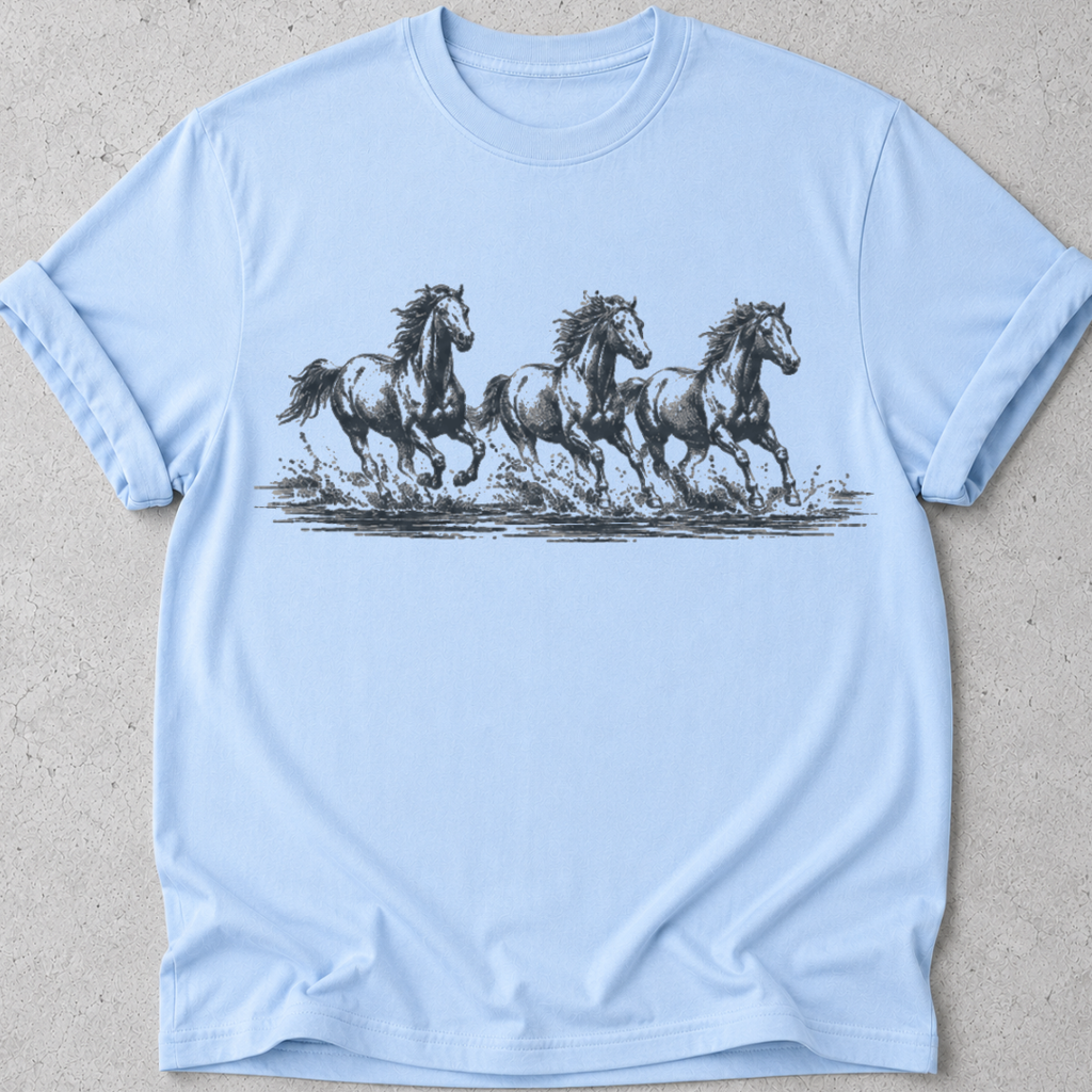 Wild Horses Galloping T-shirt