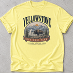Yellowstone Bison Graphic T-Shirt