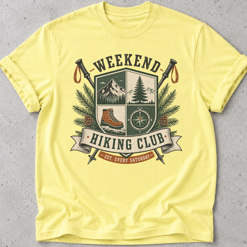 Weekend Hiking Club T-shirt