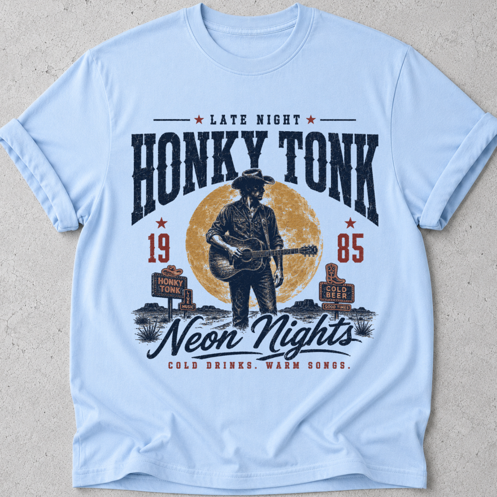 Honky Tonk Late Night Music T-Shirt