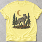Folk Art Wolf T-shirt