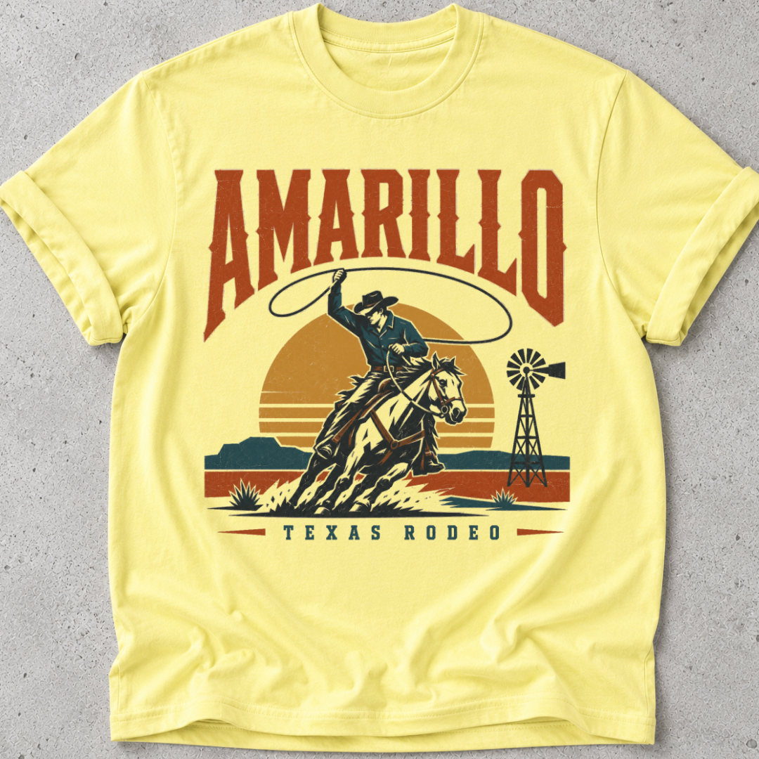 Amarillo Texas Rodeo T-Shirt