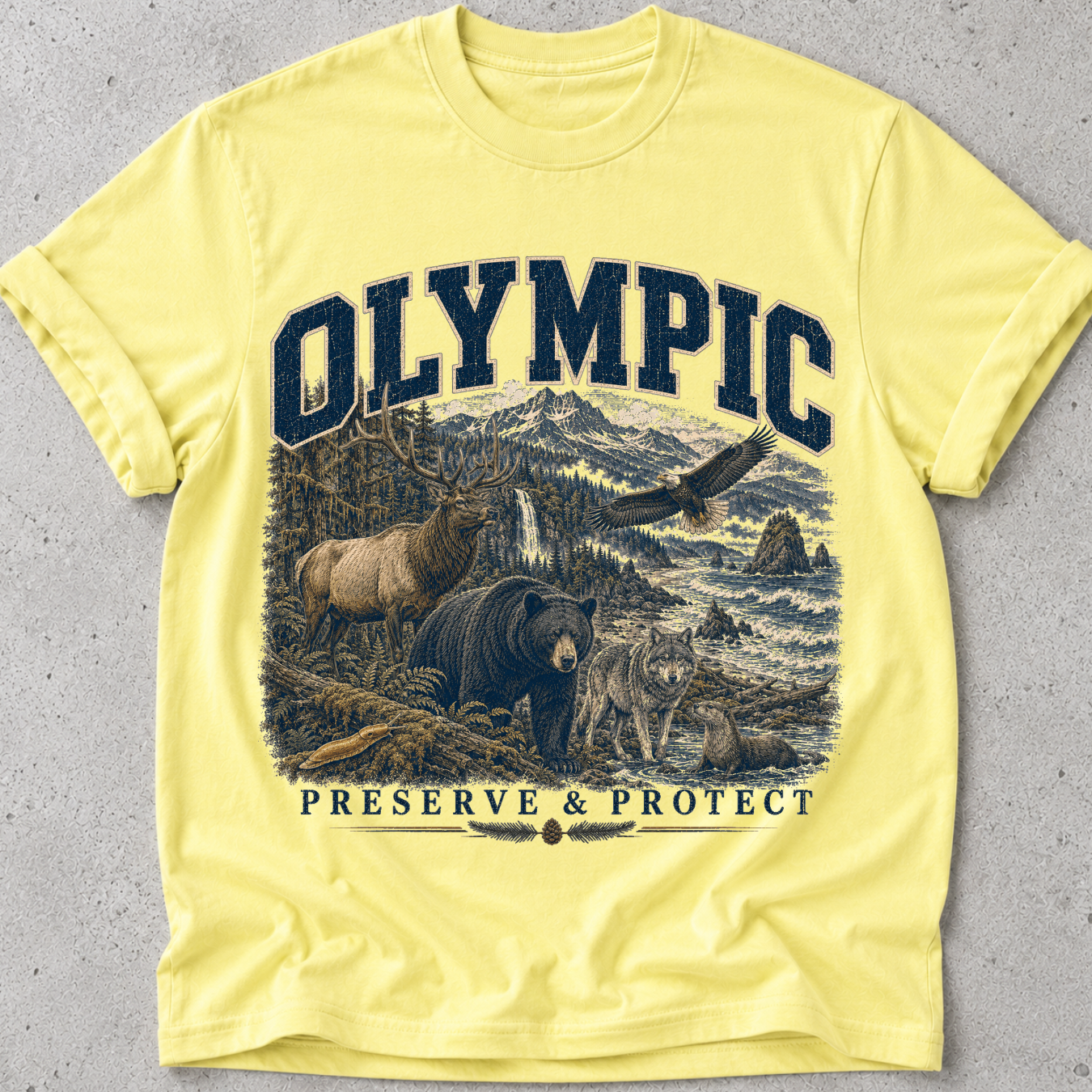 Olympic  Preserve & Protect  T-Shirt