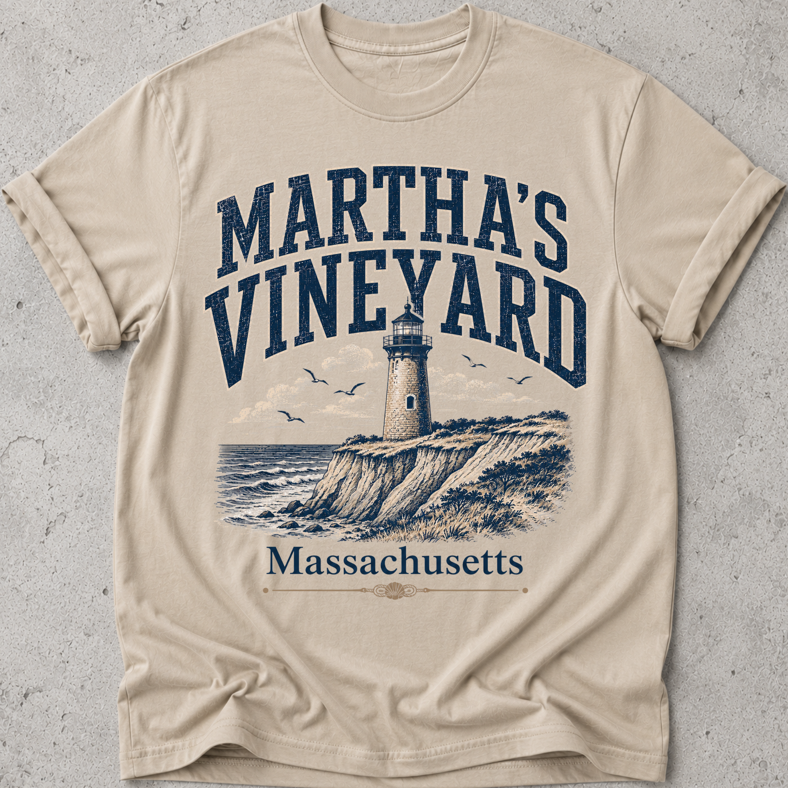Marthas Vineyard Mass.  T-Shirt