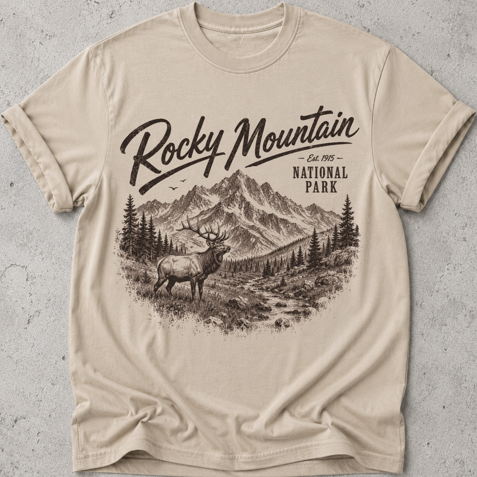 Rocky Mountain  Vintage  T-Shirt