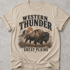 Western Thunder Bison T-Shirt